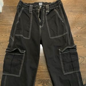 BDG High-Waisted Contrast Stitch Skate Jean